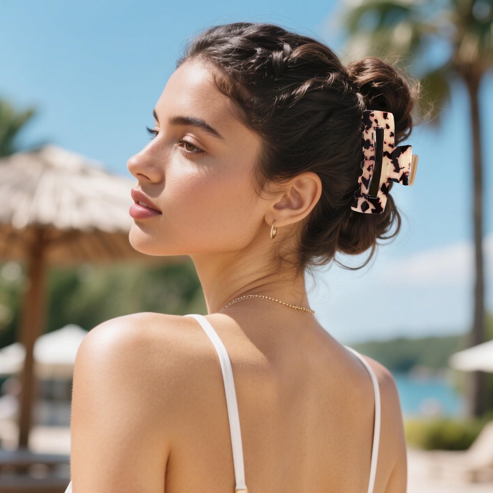 Hair Claw Clips - 4 Piece Pack