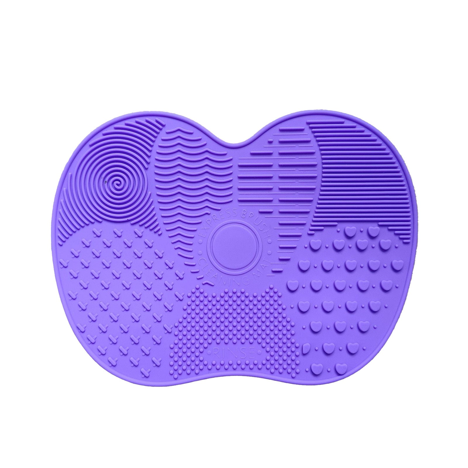 Makeup Brush Cleaner Mat With Suction Cups - Portable Washing Pad For Deep Cleaning Cosmetic Brushes
