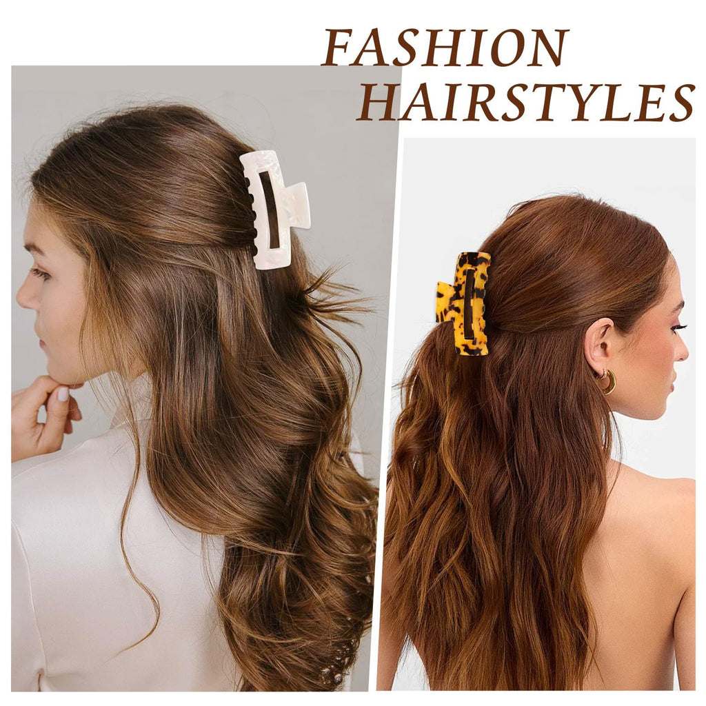 Hair Claw Clips - 4 Piece Pack