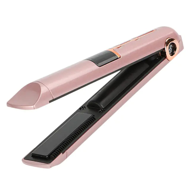 Portable Hair Straightener and Curler - USB and Rechargeable