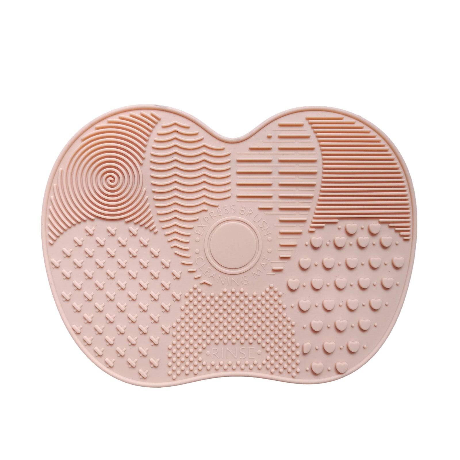 Makeup Brush Cleaner Mat With Suction Cups - Portable Washing Pad For Deep Cleaning Cosmetic Brushes