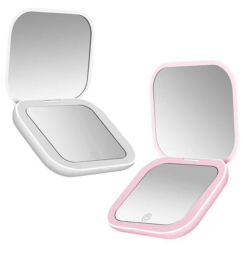 Handheld Folding Beauty Makeup Mirror