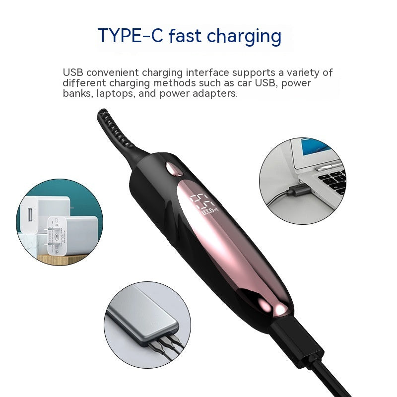 Heated Lash Curler - Electric - USB Charging