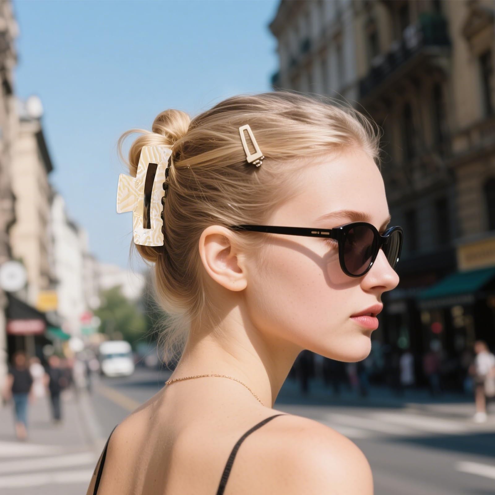 Hair Claw Clips - 4 Piece Pack