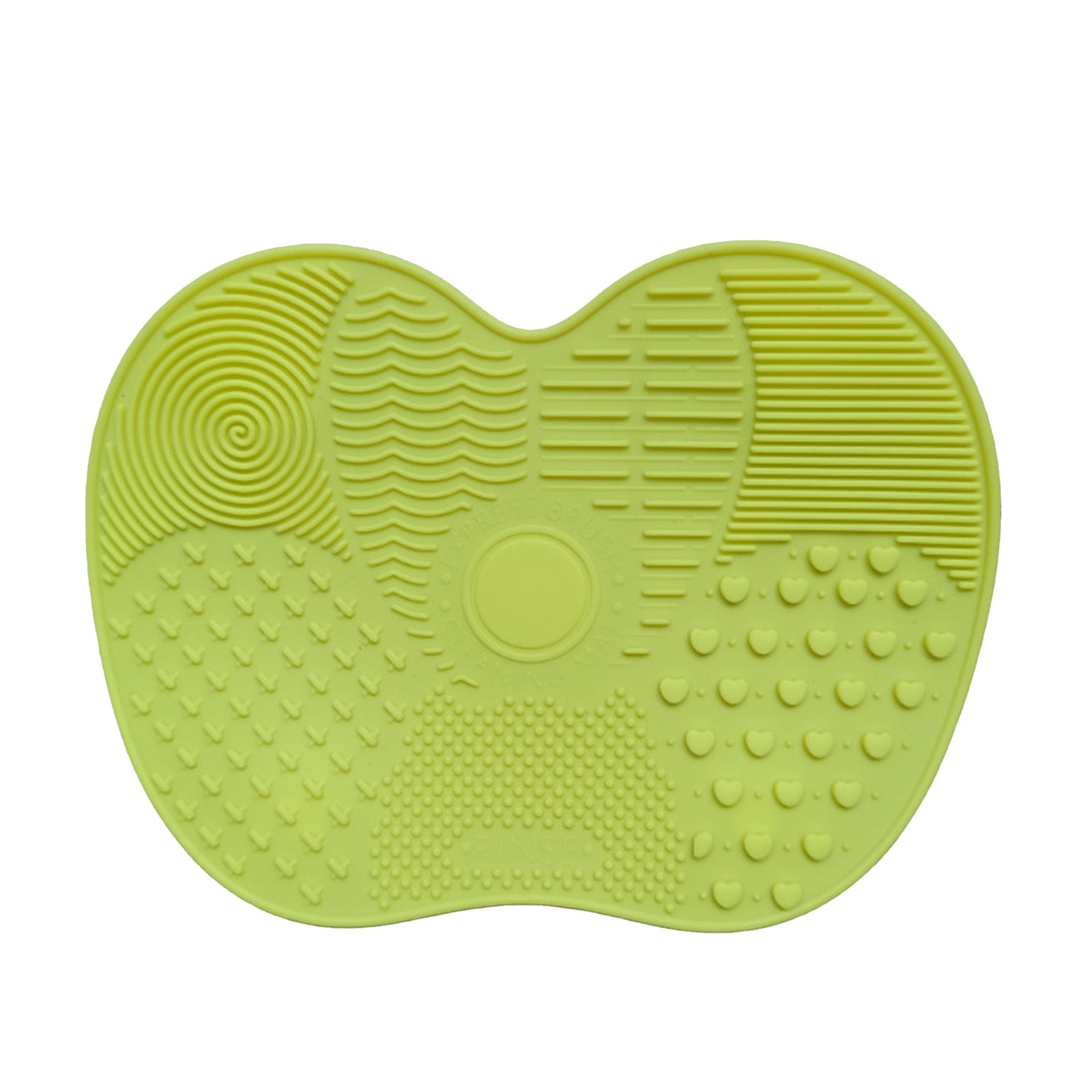 Makeup Brush Cleaner Mat With Suction Cups - Portable Washing Pad For Deep Cleaning Cosmetic Brushes