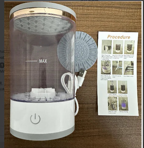 Makeup Brush Cleaner - Electric and Rechargeable